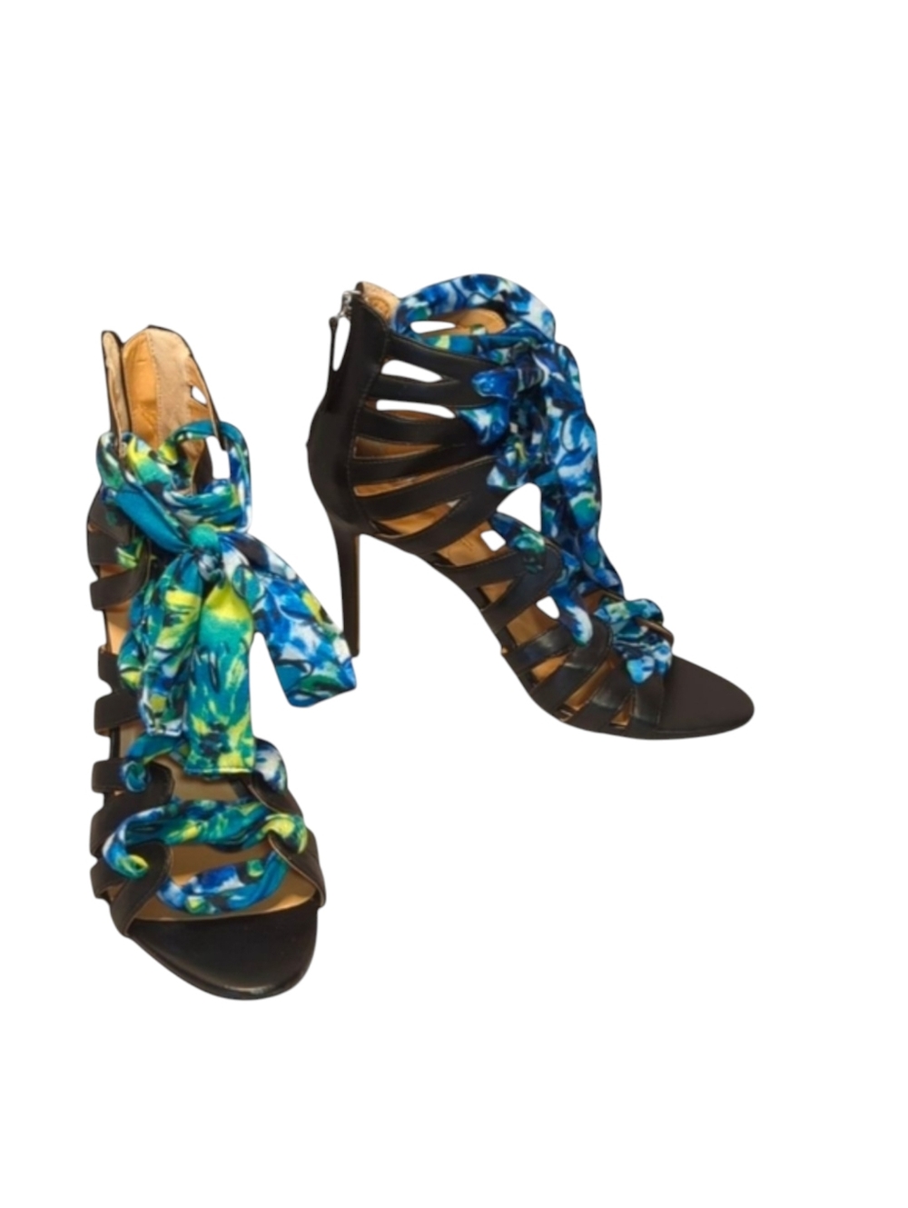 Daya by Zendaya Sabina Lace Up Sandals Heels